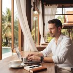 professional doing remote work thailand